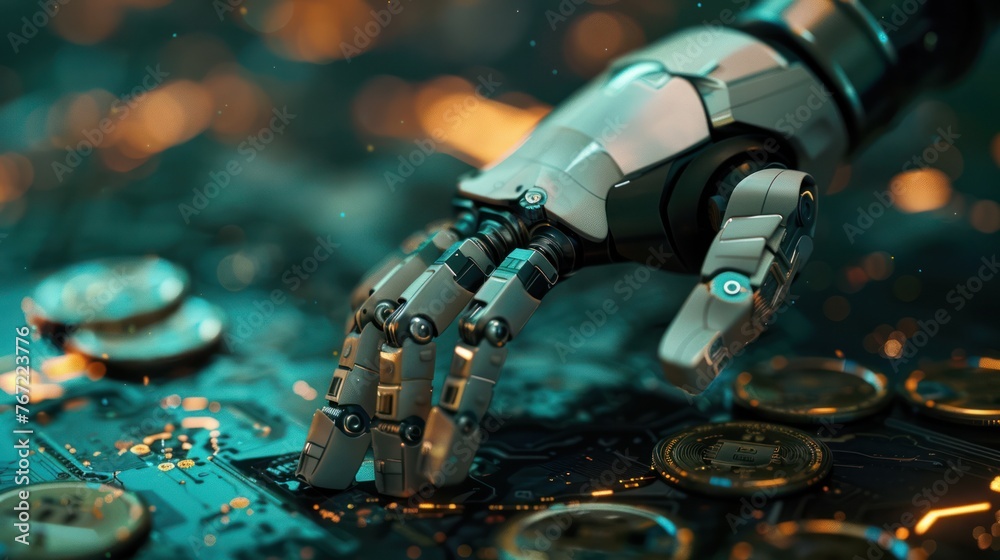 Poster AI system analyzes financial transactions Detect money laundering It refers to technology that enables effective governance 