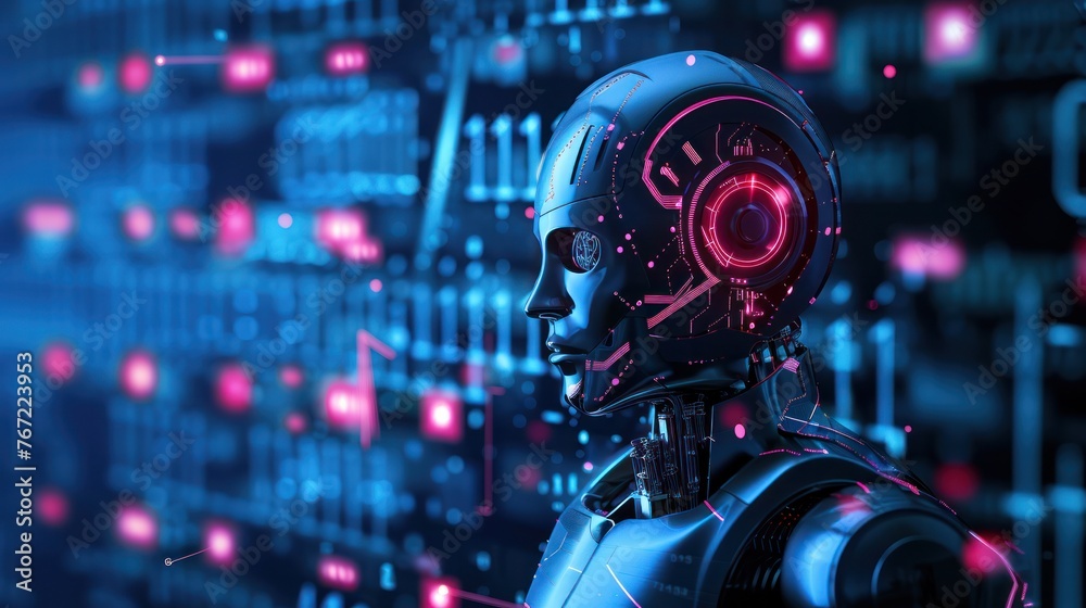 Poster AI system analyzes financial transactions Detect money laundering It refers to technology that enables effective governance