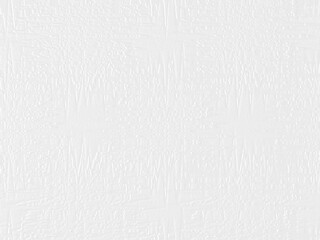 Abstract clean white texture wall 3d rendering illustration. Rough structure surface as paper, plaster or cement background for text space creative design artwork. - obrazy, fototapety, plakaty