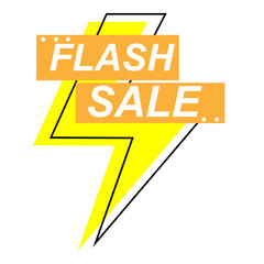 label flash sale promotion