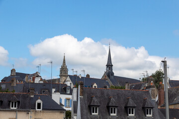 view of the town