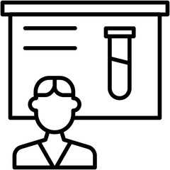 Chemistry Lecture vector design .svg