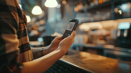 QR Code Payment: Scan the QR Code on the invoice to pay via mobile. Referring to contactless payments