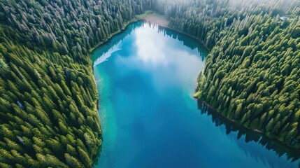 Stunning Drone Photography: Bird's eye view of mountains, sea, forests express the beauty of nature. 