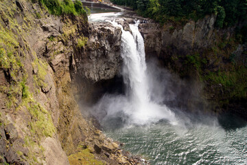 Snoqualmie Fall, Seattle, Washington State, United States