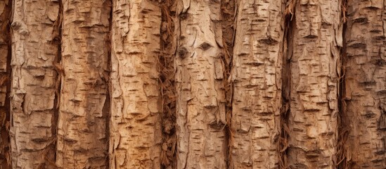 Fototapeta premium Close-up of textured tree bark surface