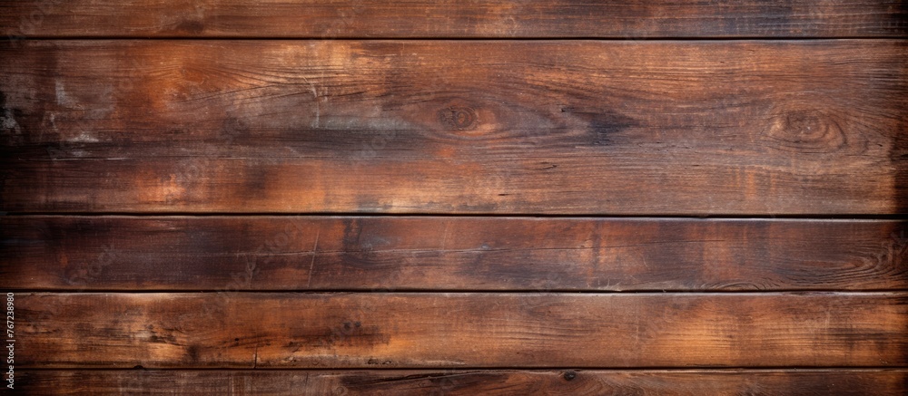 Canvas Prints Close-up of wooden wall stained in brown