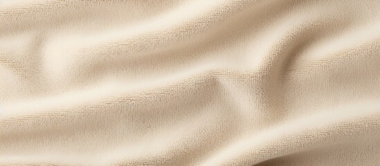 Close-up of white patterned blanket