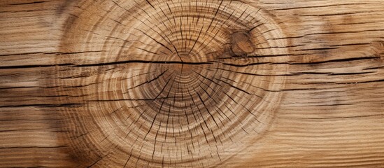 Naklejka premium A close-up of a section of timber