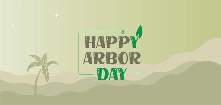 You can download Happy Arbor Day Banners and Template