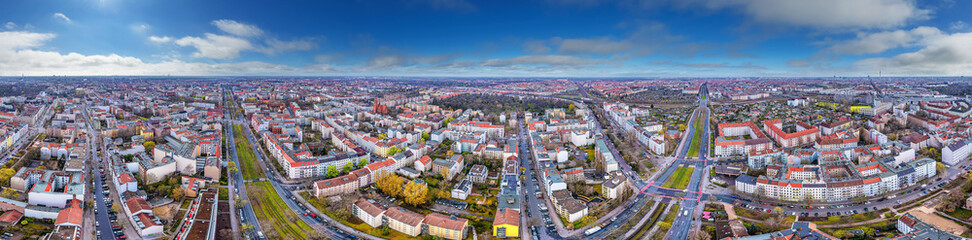 Berlin capital city Germany 360° airpano daytime - 767245188
