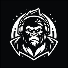  Gorilla logo design