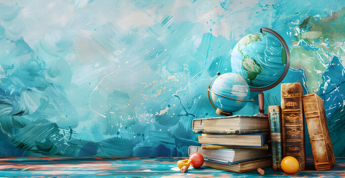 Watercolor teachers day in latin america - Powered by Adobe