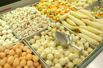 frozen food on market