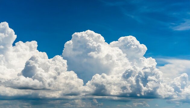 cumulus clouds in blue sky white fluffy clouds floating in blue sky blue sky background with clouds