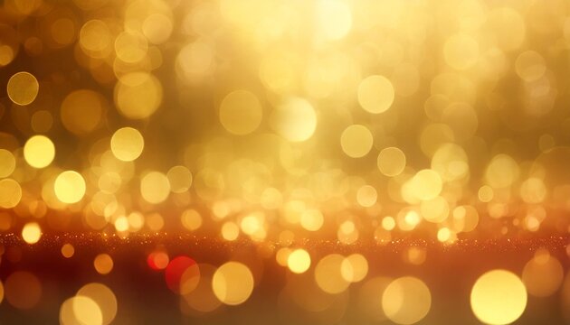 abstract background with animated glowing gold and red bokeh loop alpha