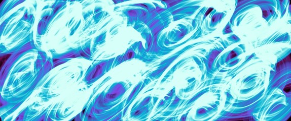 Fototapeta na wymiar abstract background in blue, 4K