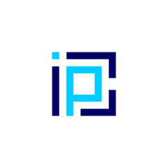 Letter ICP logo design vector,editable eps 10