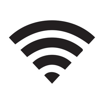 recommend clip art: Collection of stock vector images depicting symbols and icons related to wireless Wi-Fi connectivity, including Wifi signal symbols and an internet connection, that enable remote internet access.