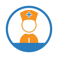 nurse, icon, medical, doctor, plus, treatment, lady, women, nurse icon