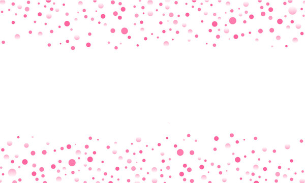 mothers day 2024 falling dots border background