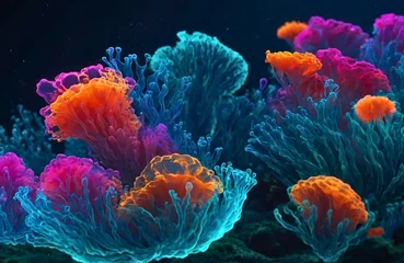 Foto op Plexiglas tropical coral reef © abbas