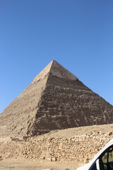 Fototapeta na wymiar piramides de Guiza
