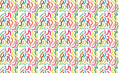 seamless Pattern Design with Lines 