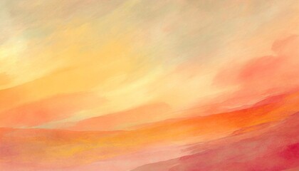warm watercolor background in orange and red artistic and modern