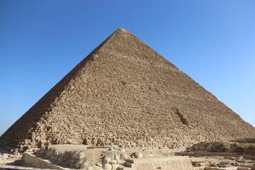 Fototapeta na wymiar Piramides de Guiza