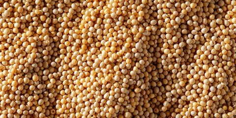 Organic Cereal Texture Close-up