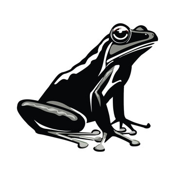 recommend clip art: American Bullfrog Silhouette