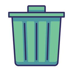 Colorful office icons pack