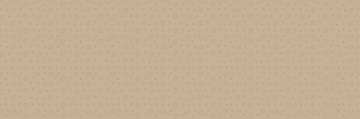 Hand Drawn Stars Seamless Pattern - 3 Sizes - Military Dark Sand