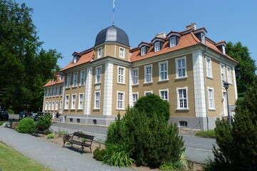 Obraz premium Schloss Meisdorf in Sachsen-Anhalt