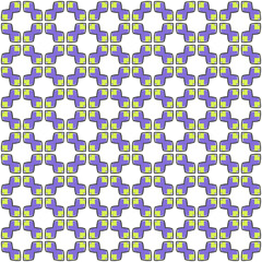 Multi color seamless abstract pattern. Background and backdrop. Multi Colored. Colorful ornamental design. Colored mosaic ornaments. Vector graphic illustration.
