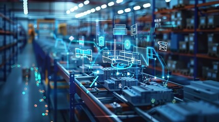 machine learning algorithms enhance supply chain performance industrial