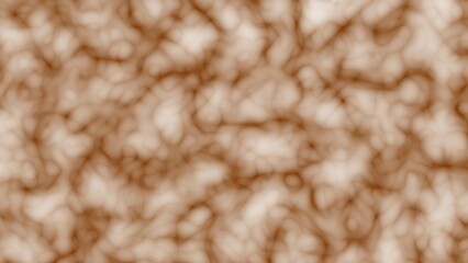 Digital animation of metallic liquid pale light and deep yellow. Liquid background 4k illustration.