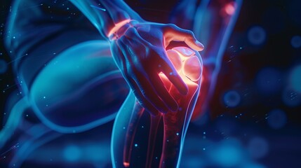 arthritis and knee pain management through muscle massage therapy with focus on reducing joint stiffness and recovering from leg trauma