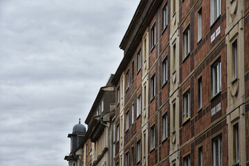 residential houses in Leipzig, Germany