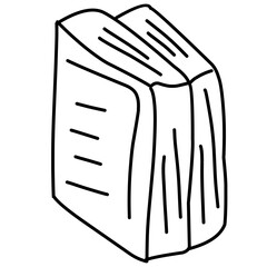 Hand Drawn Book Outline