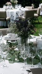 wedding table setting