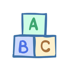 Sample Hand Drawn color icon pack