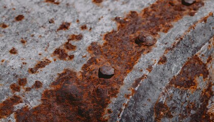 Metal texture with corrosion or rust 