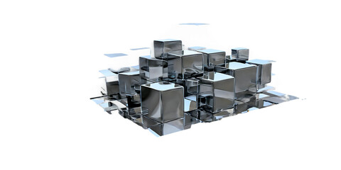 An abstract sculpture of floating Transparent Background Images 