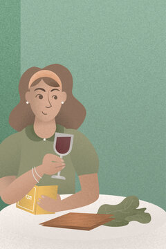 passover pesach grained illustrations