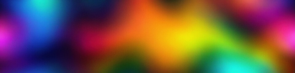 Abstract color blurred gradient background with grain and noise texture. Background for banner design, poster, place for text.