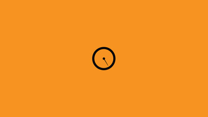 Clock simple isolated line icon set. Time concept illustration in vector flat style.Isolated Clock Timer Flat Icon Vector.
