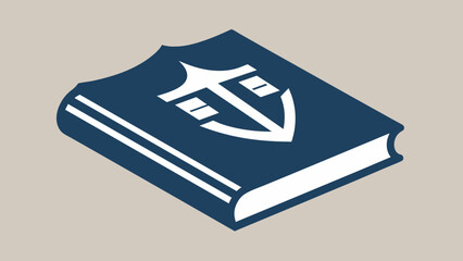 A simple yet powerful image of a closed legal book with the company logo elegantly embossed evoking a sense of security and reliability in