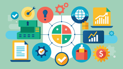A visual representation of risk assessment tools and techniques such as SWOT analysis scenario planning and probability assessment being used